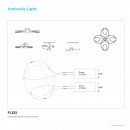 Накладная люстра Ambrella Light FL333 Накладная люстра Ambrella Light FL333