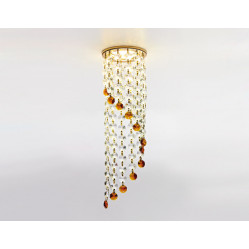 Встраиваемый светильник Ambrella Light K3440 CL/BR/G