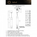 Подвесной светильник APLOYT APL.618.26.01 Подвесной светильник APLOYT APL.618.26.01