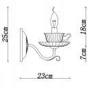 Бра ARTE Lamp A1704AP-1CC Бра ARTE Lamp A1704AP-1CC