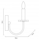 Бра ARTE Lamp A6062AP-1WH Бра ARTE Lamp A6062AP-1WH