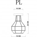 Накладной светильник ARTE Lamp A1109PL-1BK Накладной светильник ARTE Lamp A1109PL-1BK