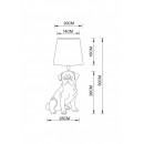 Настольная лампа ARTE Lamp A1512LT-1BK Настольная лампа ARTE Lamp A1512LT-1BK