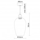 Подвесной светильник ARTE Lamp A9291SP-1CC Подвесной светильник ARTE Lamp A9291SP-1CC