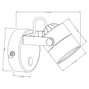 Спот ARTE Lamp A1310AP-1BK Спот ARTE Lamp A1310AP-1BK
