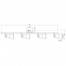 Спот ARTE Lamp A3115PL-4SS Спот ARTE Lamp A3115PL-4SS