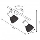 Спот ARTE Lamp A5062AP-2SS Спот ARTE Lamp A5062AP-2SS