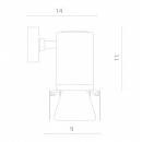 Спот ARTE Lamp A6709AP-1WH