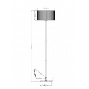 Торшер ARTE Lamp A1021PN-1SS