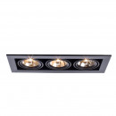 Встраиваемый светильник ARTE Lamp A5930PL-3BK Встраиваемый светильник ARTE Lamp A5930PL-3BK