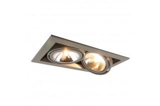 Встраиваемый светильник ARTE Lamp A5949PL-2GY