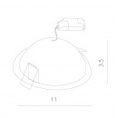 Встраиваемый светильник ARTE Lamp A7008PL-1WH Встраиваемый светильник ARTE Lamp A7008PL-1WH