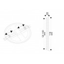 Встраиваемый светильник ARTE Lamp A7972PL-1WH Встраиваемый светильник ARTE Lamp A7972PL-1WH