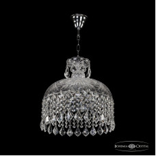 Подвесная люстра Bohemia Ivele Crystal 14781/35 Ni Leafs