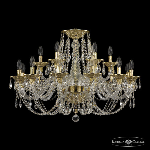Подвесная люстра Bohemia Ivele Crystal 16106/12+6/300 G