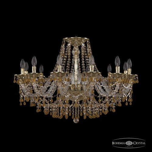 Подвесная люстра Bohemia Ivele Crystal 16110/12/300 G V1003 R721