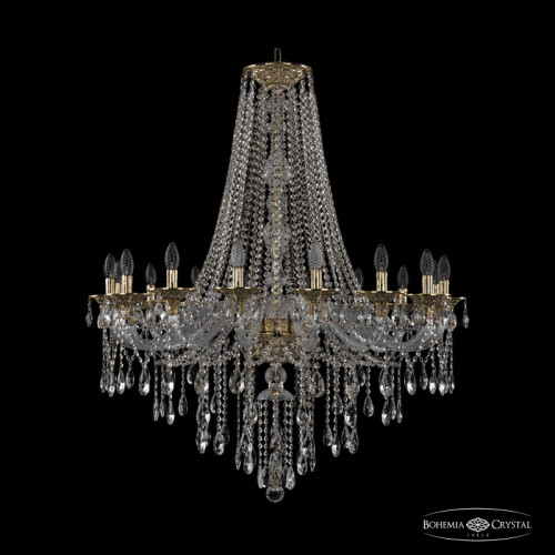 Подвесная люстра Bohemia Ivele Crystal 16115/16/360/H-120 G