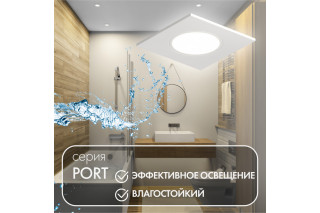 Влагозащищенный светильник Denkirs DK3102-WH
