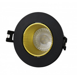 Встраиваемый светильник Denkirs DK3061-BK+YE