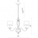 Подвесная люстра Divinare 1175/01 LM-5 Подвесная люстра Divinare 1175/01 LM-5