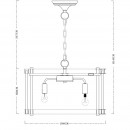 Подвесная люстра Divinare 8101/02 SP-5 Подвесная люстра Divinare 8101/02 SP-5