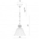 Подвесной светильник Divinare 1181/01 SP-1 Подвесной светильник Divinare 1181/01 SP-1
