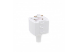 Адаптер Elektrostandard TRLM-1-WH /Коннектор для однофазного шинопровода белый