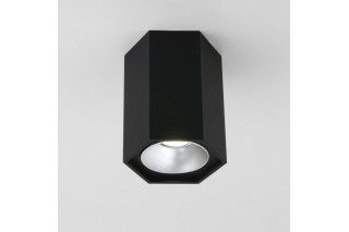 Накладной светильник Elektrostandard 25036/LED 7W 4200K черный матовый/серебро