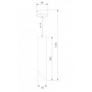Подвесной светильник Elektrostandard 7011 MR16 WH/GD белый/золото Подвесной светильник Elektrostandard 7011 MR16 WH/GD белый/золото