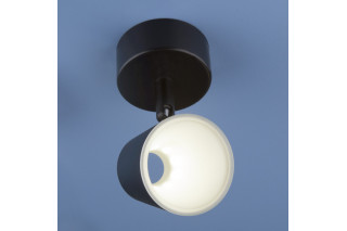 Спот Elektrostandard DLR025 5W 4200K черный матовый