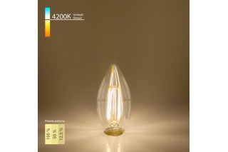 Светодиодная лампа Elektrostandard Dimmable 5W 4200K E14 (C35 прозрачный) (BLE1401)