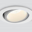 Встраиваемый светильник Elektrostandard 15267/LED 7W 4200K WH/SL белый/серебро Встраиваемый светильник Elektrostandard 15267/LED 7W 4200K WH/SL белый/серебро