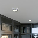 Встраиваемый светильник Elektrostandard 15267/LED 7W 4200K WH/SL белый/серебро Встраиваемый светильник Elektrostandard 15267/LED 7W 4200K WH/SL белый/серебро
