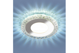 Встраиваемый светильник Elektrostandard 9909 LED 8W CL прозрачный
