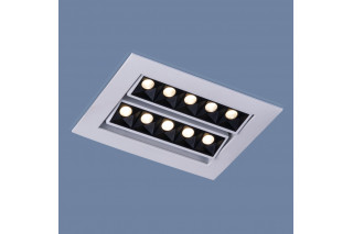 Встраиваемый светильник Elektrostandard 9923 LED 20W 4200K белый/черный