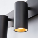 Спот Eurosvet 20066/3 LED черный/золото Спот Eurosvet 20066/3 LED черный/золото