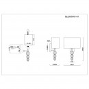 Бра Evoluce SLE105701-01 Бра Evoluce SLE105701-01