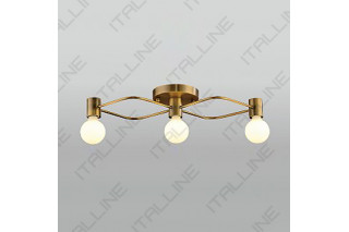 Накладная люстра ITALLINE Vega PL 6088/3 bronze