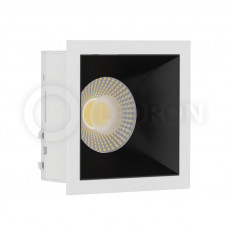 Встраиваемый светильник LeDron RISE KIT 1 White/Black