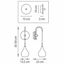 Бра Lightstar 803538