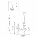 Подвесная люстра Lightstar 714064 Подвесная люстра Lightstar 714064