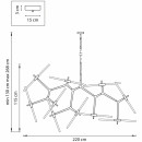 Подвесная люстра Lightstar 742207 Подвесная люстра Lightstar 742207