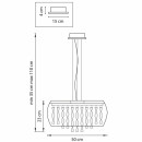 Подвесная люстра Lightstar 752084 Подвесная люстра Lightstar 752084