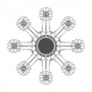 Подвесная люстра Lightstar 790114