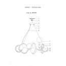 Подвесная люстра Lightstar 803167