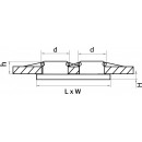 Встраиваемый светильник Lightstar 002544 Встраиваемый светильник Lightstar 002544