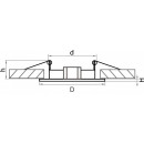 Встраиваемый светильник Lightstar 011019 Встраиваемый светильник Lightstar 011019