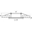 Встраиваемый светильник Lightstar 011039 Встраиваемый светильник Lightstar 011039