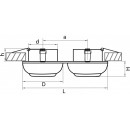 Встраиваемый светильник Lightstar 011824 Встраиваемый светильник Lightstar 011824