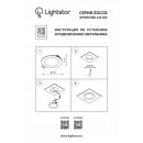 Встраиваемый светильник Lightstar 223182 Встраиваемый светильник Lightstar 223182
